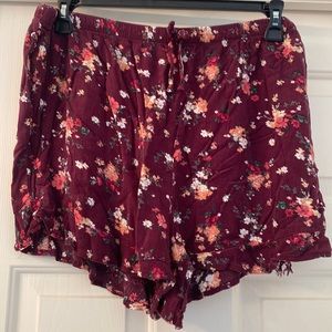 Xhilaration flowered shorts